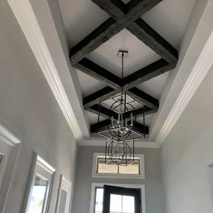 20'lik Ahşap Görünümlü Poliüretan Kiriş ve Kütük