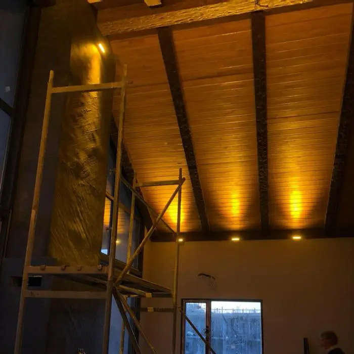 20'lik Ahşap Görünümlü Poliüretan Kiriş ve Kütük