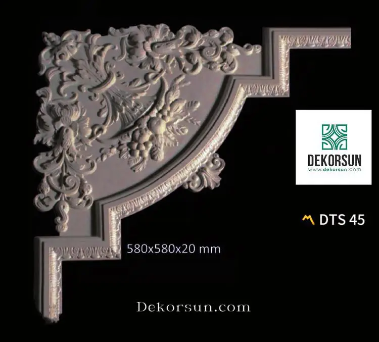 Poliüretan Duvar Köşe Motifler 