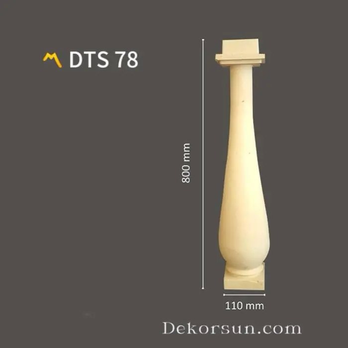 Poliüretan Dekoratif Korkuluk Balustrat 