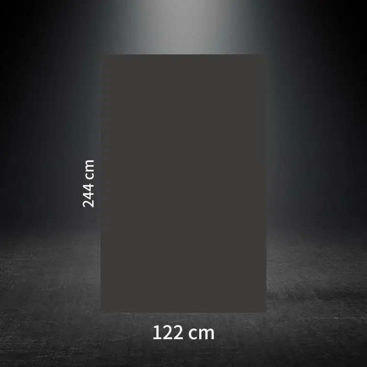 PVC Duvar Paneli  ALUMINIUM GRAY 122*244cm