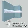 Polimer Duvar Çıta 244cm